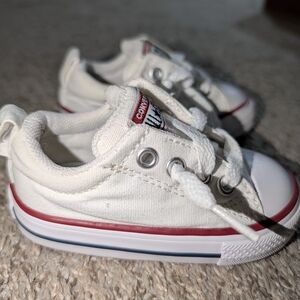 Converse Kids White Sneakers